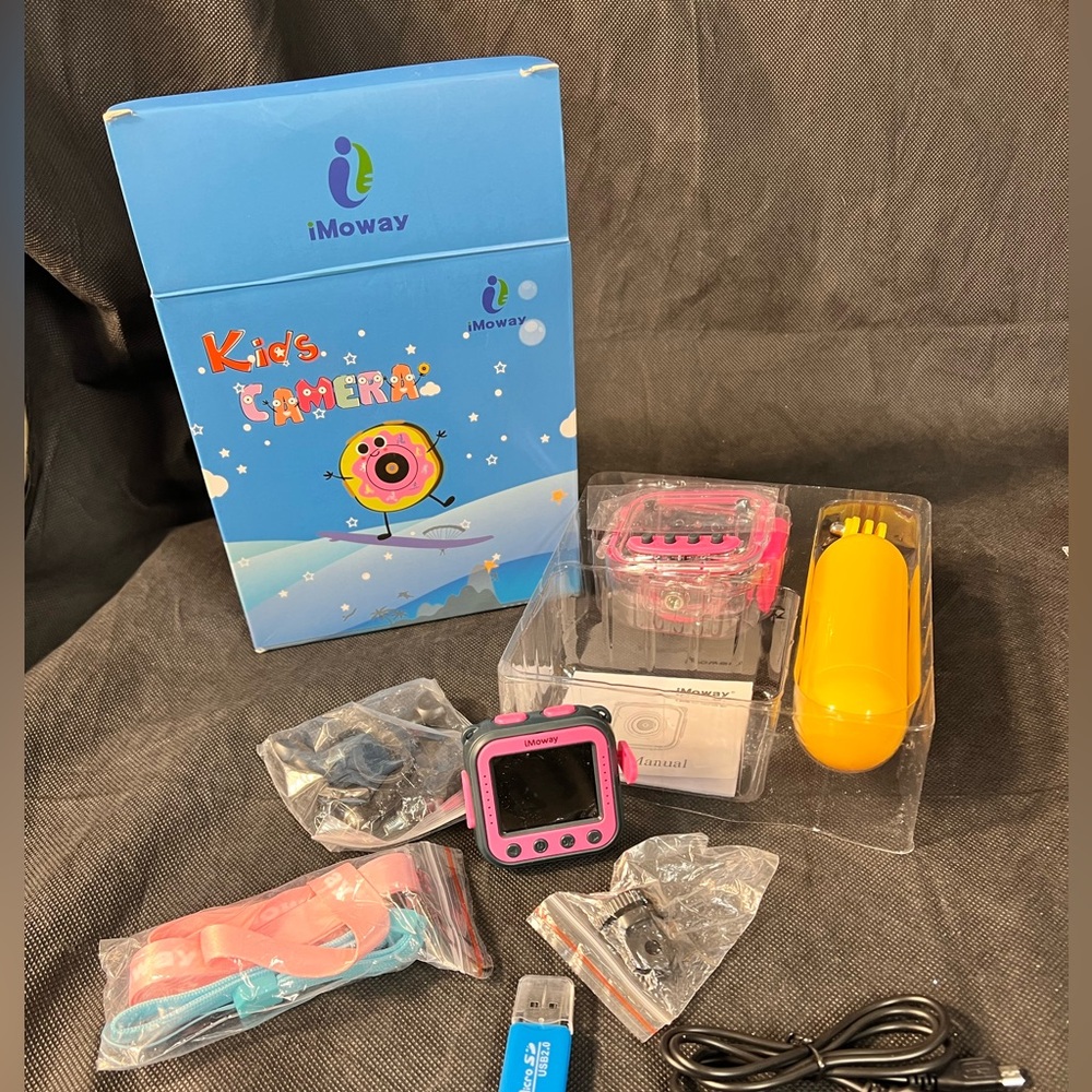 Pink Kids Camera
